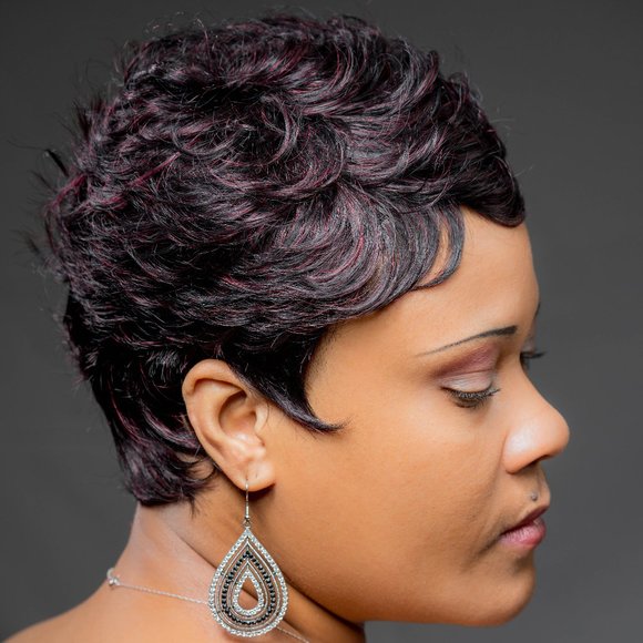 Hollywood Pixie Wig - Picture 8 of 9